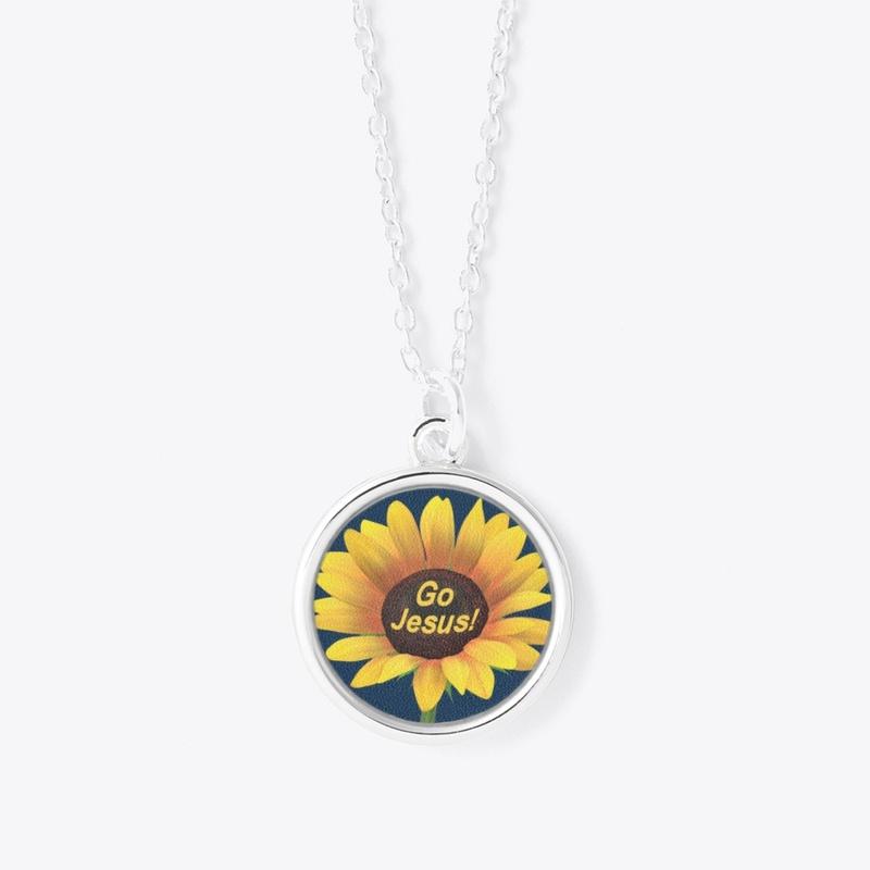 Go Jesus! Sunflower Jewelry